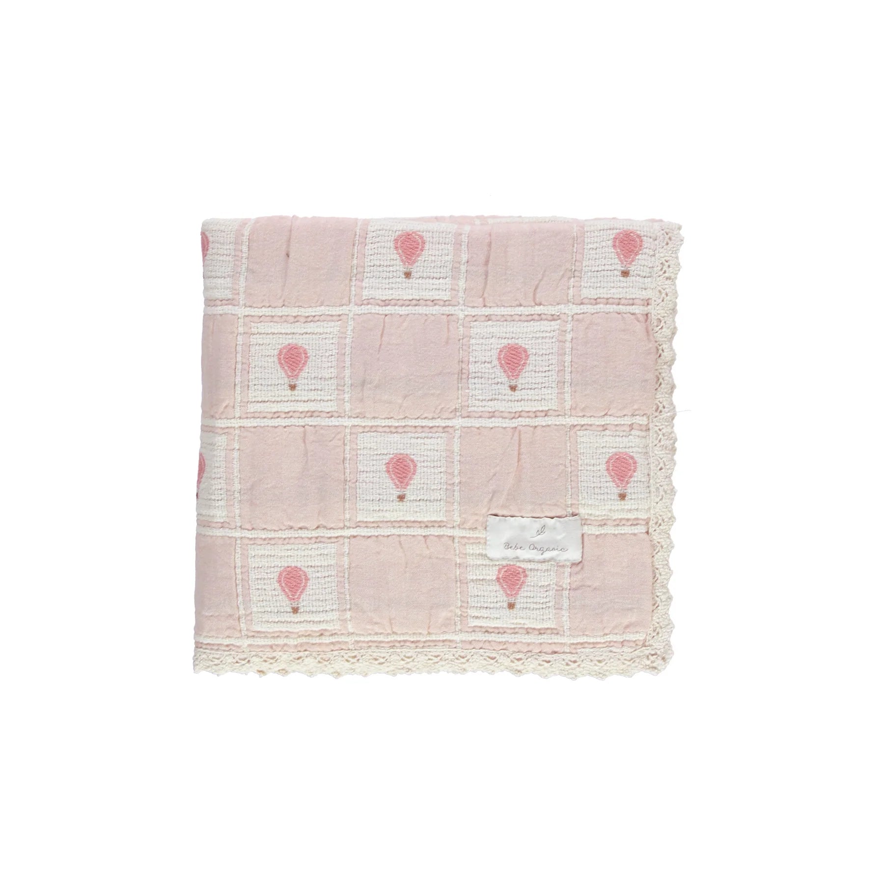 Bebe Organic Balloon Patchwork Blanket