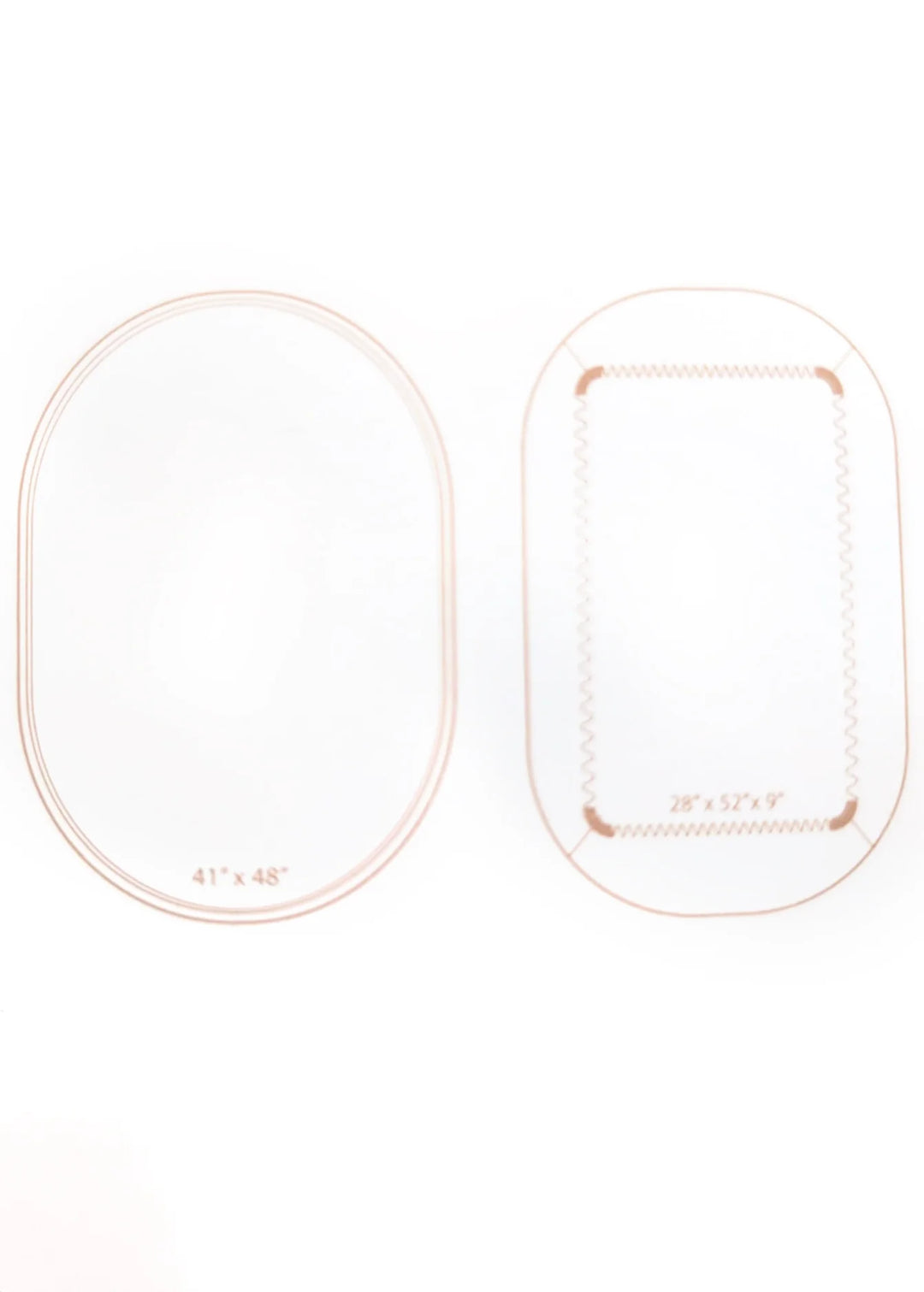 Kipp Baby Pink Bud Fitted Bassinet Sheet