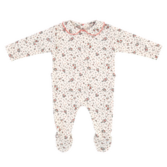 Bebe Organic Baby Fall Prairie Footie