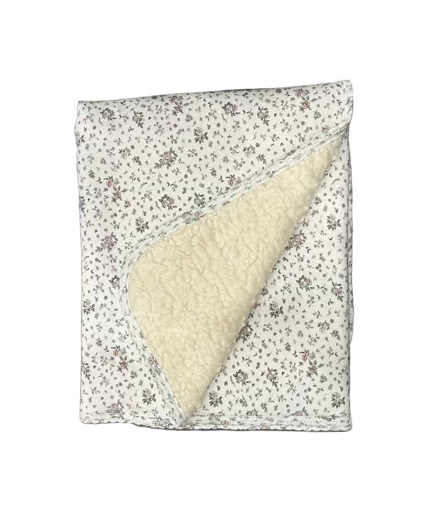 Bebe Organic Baby Fall Prairie Fur Blanket