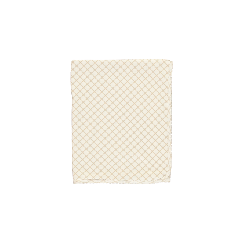 Bebe Organic Baby Natural Marine Knot Blanket