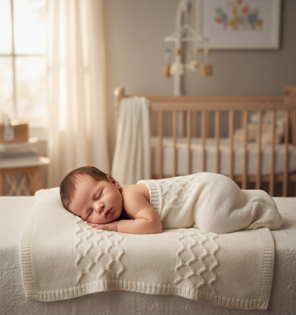 Baby Sea Blue Blanket