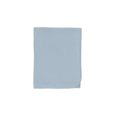 Bebe Organic Baby Sea Heart Pointelle Blanket