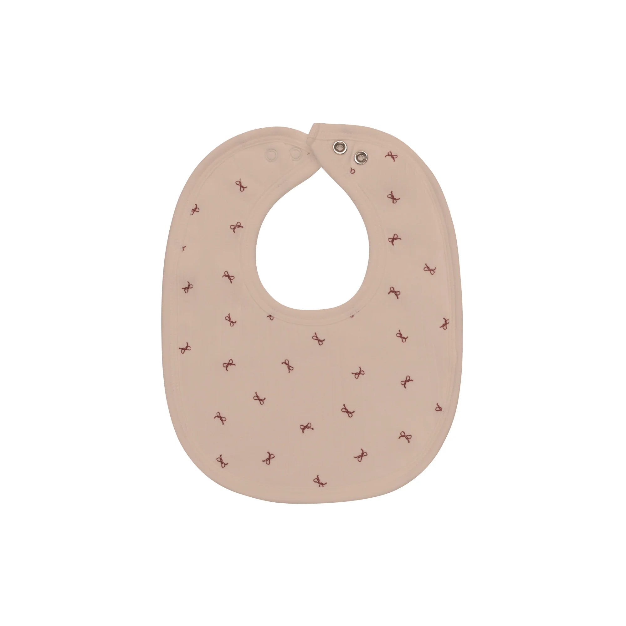 Ely's & Co Bow Pattern Collection Bib Soft Cotton Baby Feeding Bib Bow Print Design