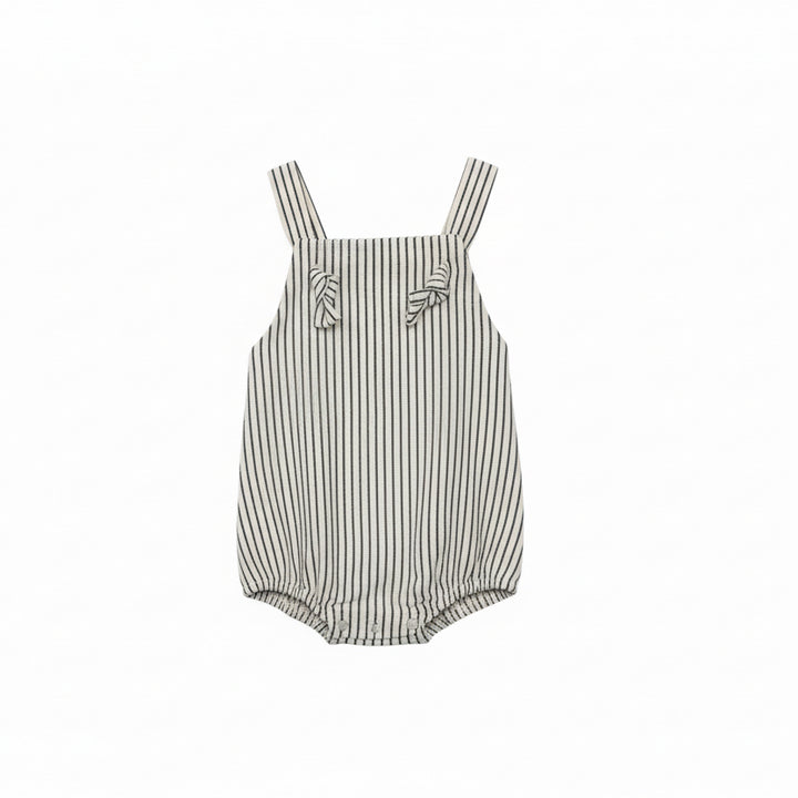 Cotton Little Things
 - Striped fabric romper with straps