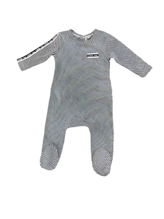 DIAGONAL STRIPE FOOTIE