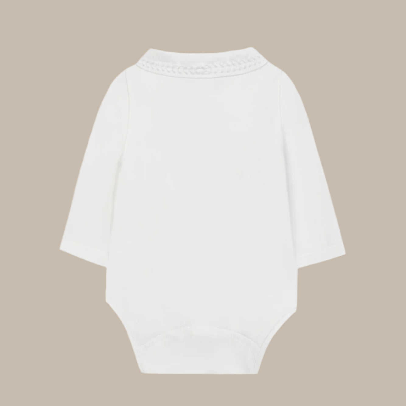 Tartine et Chocolat Mocha Collar Bodysuit