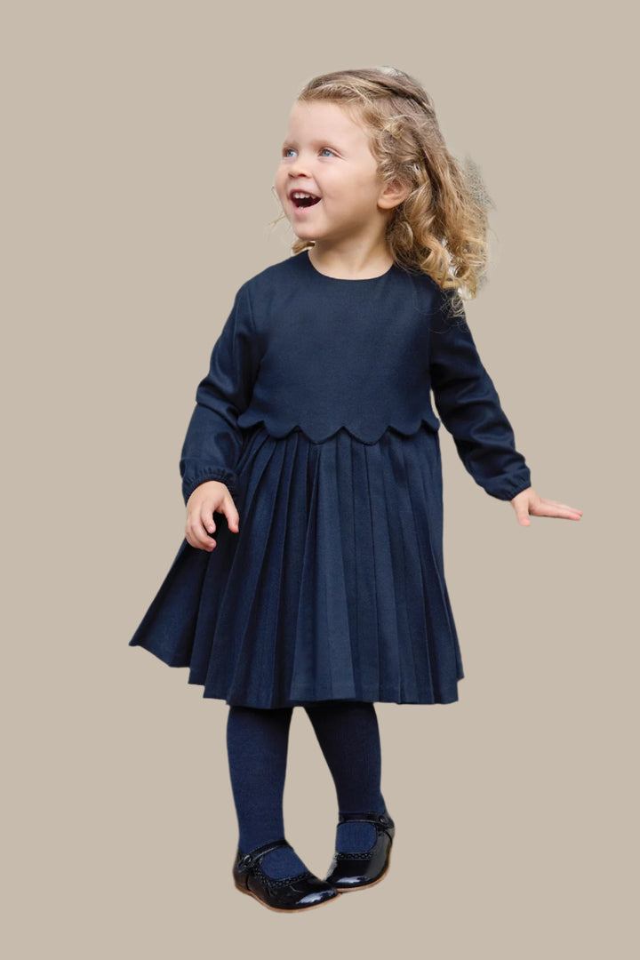 Tartine et Chocolat Marine Pleat Dress