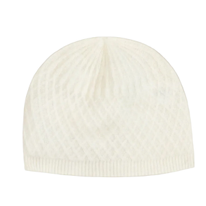 Tartine et Chocolat Ecru Cashmere Newborn Beanie – Luxury French Layette Hat