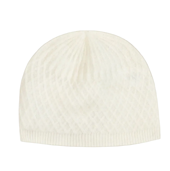 Tartine et Chocolat Ecru Cashmere Beanie