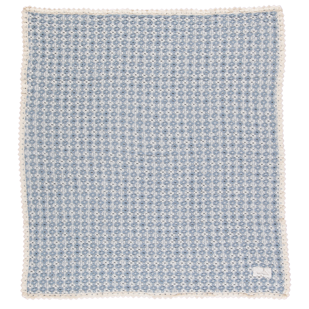 Bebe Organic Retro Crochet Blanket