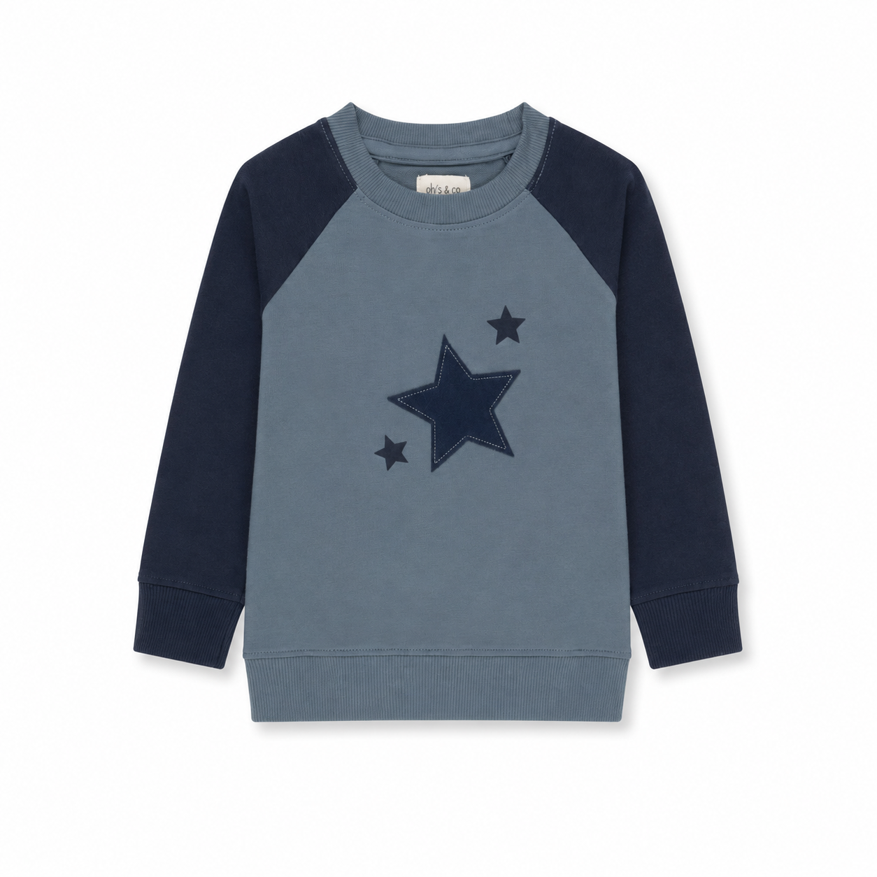 Ely’s & Co. – Boy Star Sweatshirt | Blue