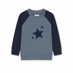 Ely’s & Co. – Boy Star Sweatshirt | Blue