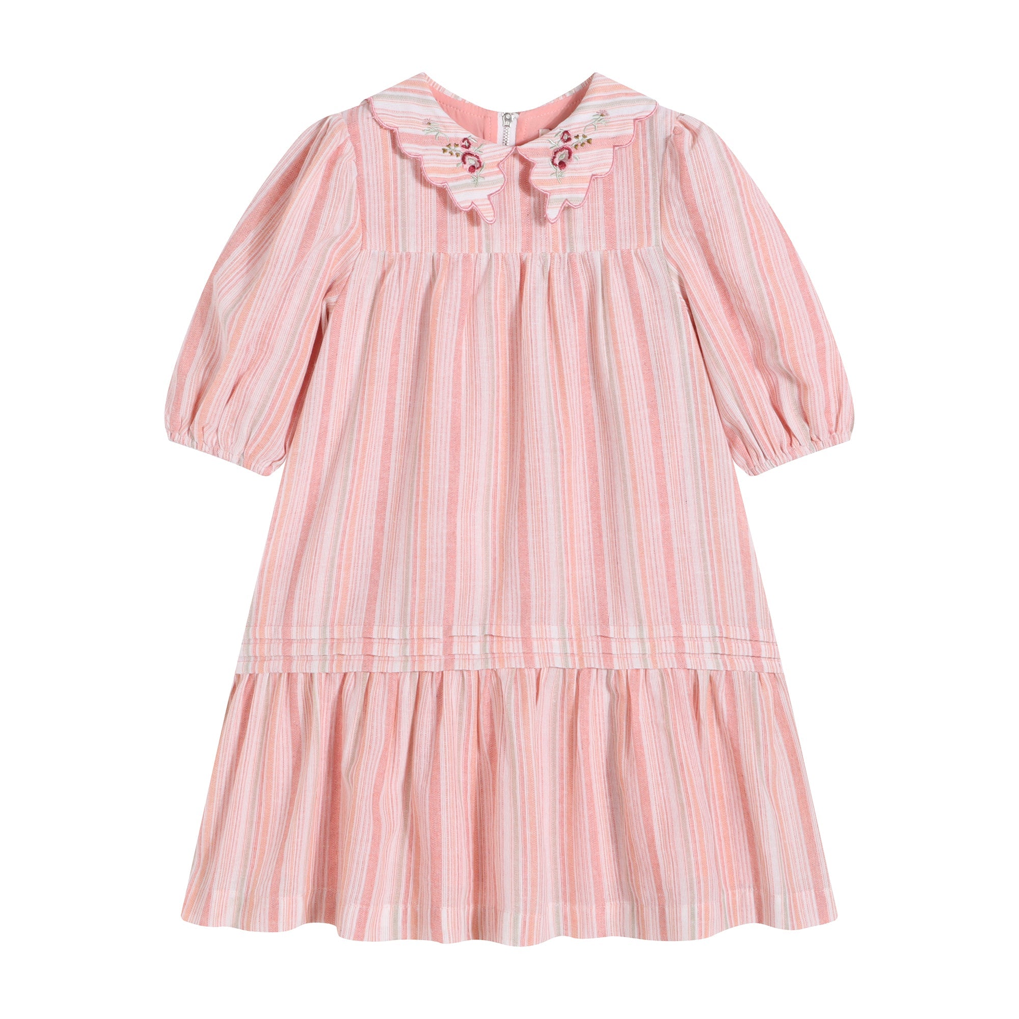 Limonana Colonial Blush Striped Dress
