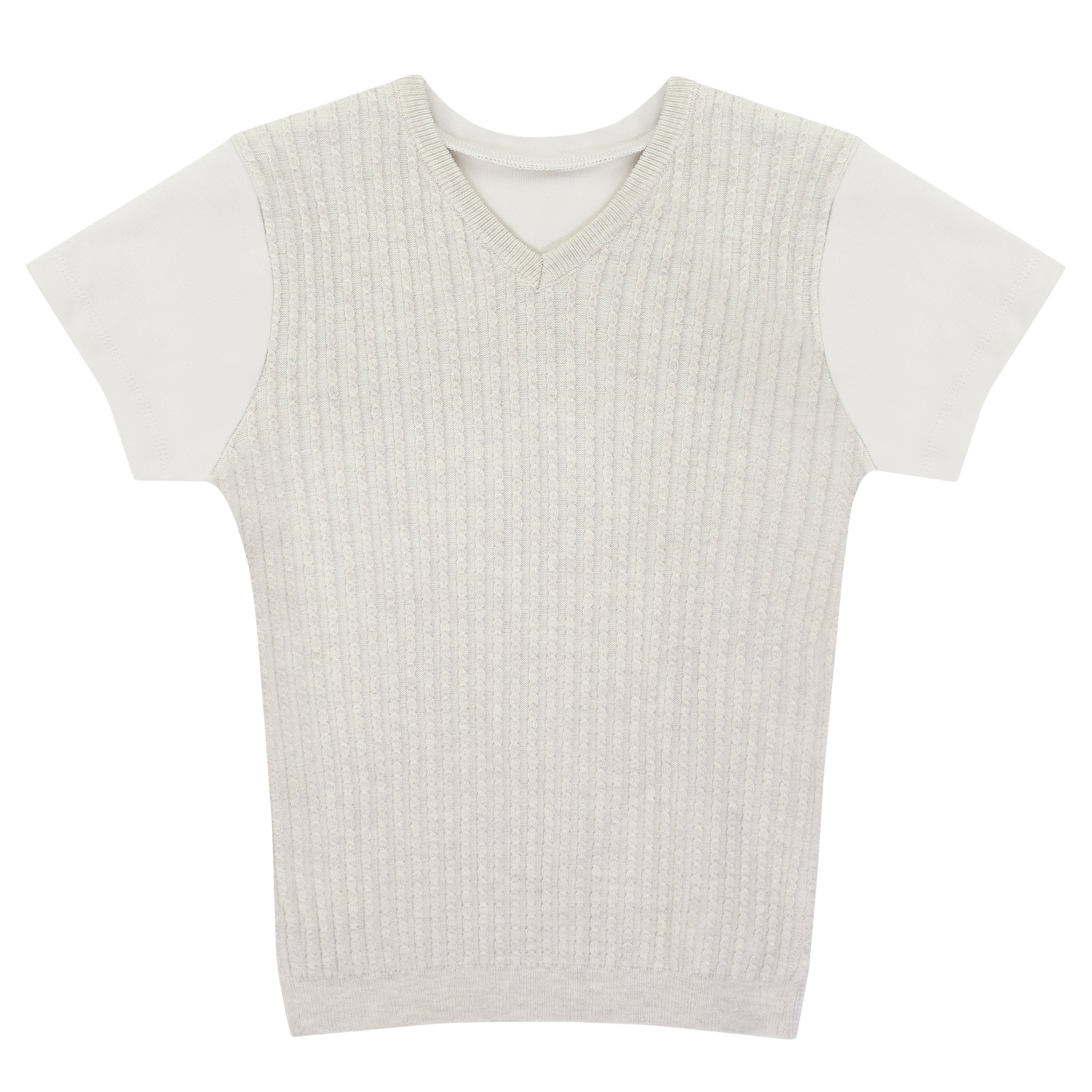 Kipp Natural Cable T-Shirt Sweater