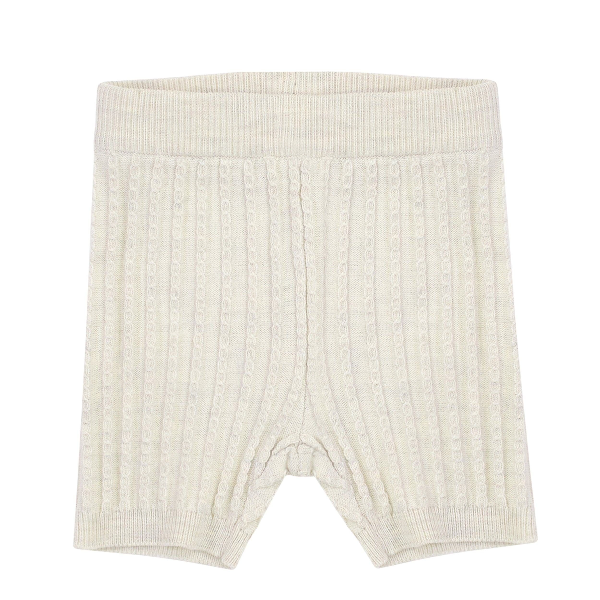 Natural Cable Shorts