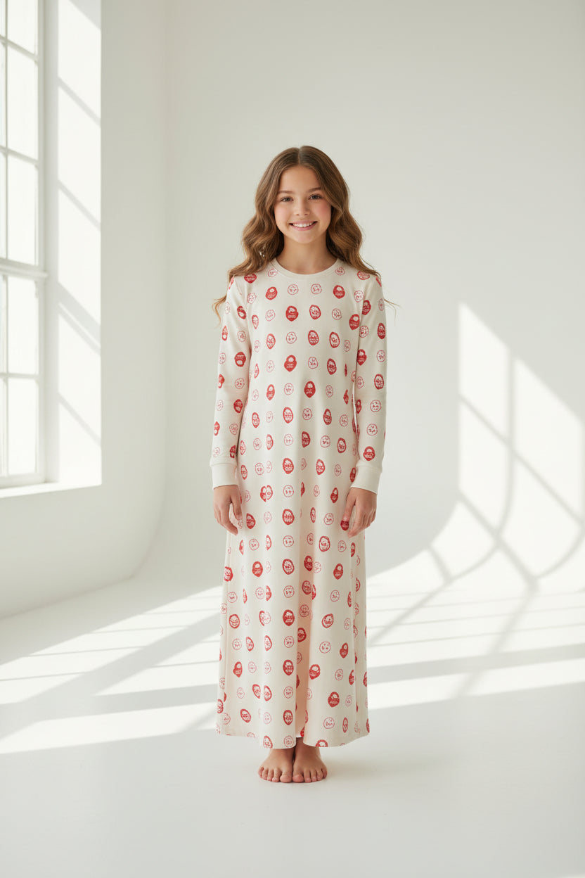 Parni Red LP Signature Nightgown