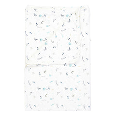 Kipp Baby Blue Botanical Blanket