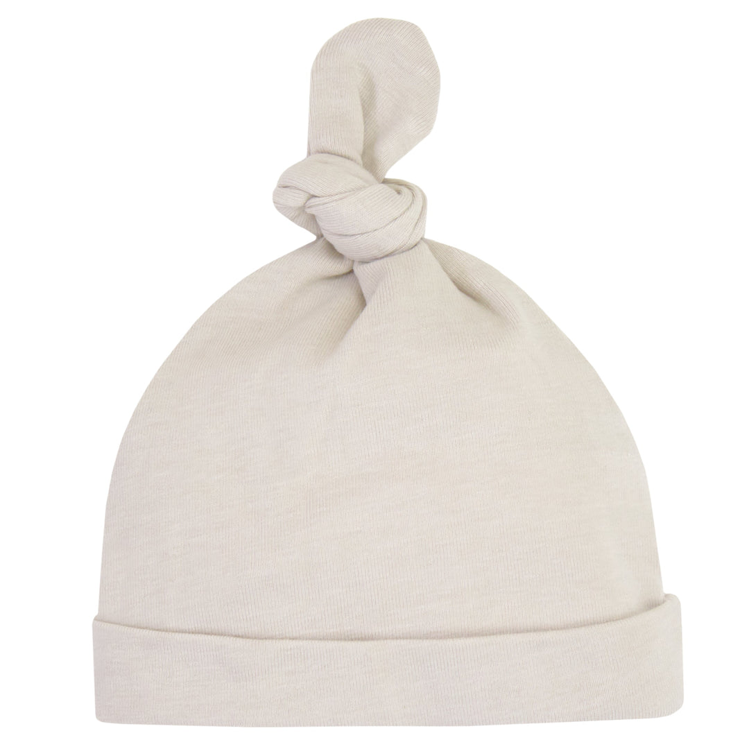Kipp Baby Stone Cotton Knotted Gown 3 Pc Set