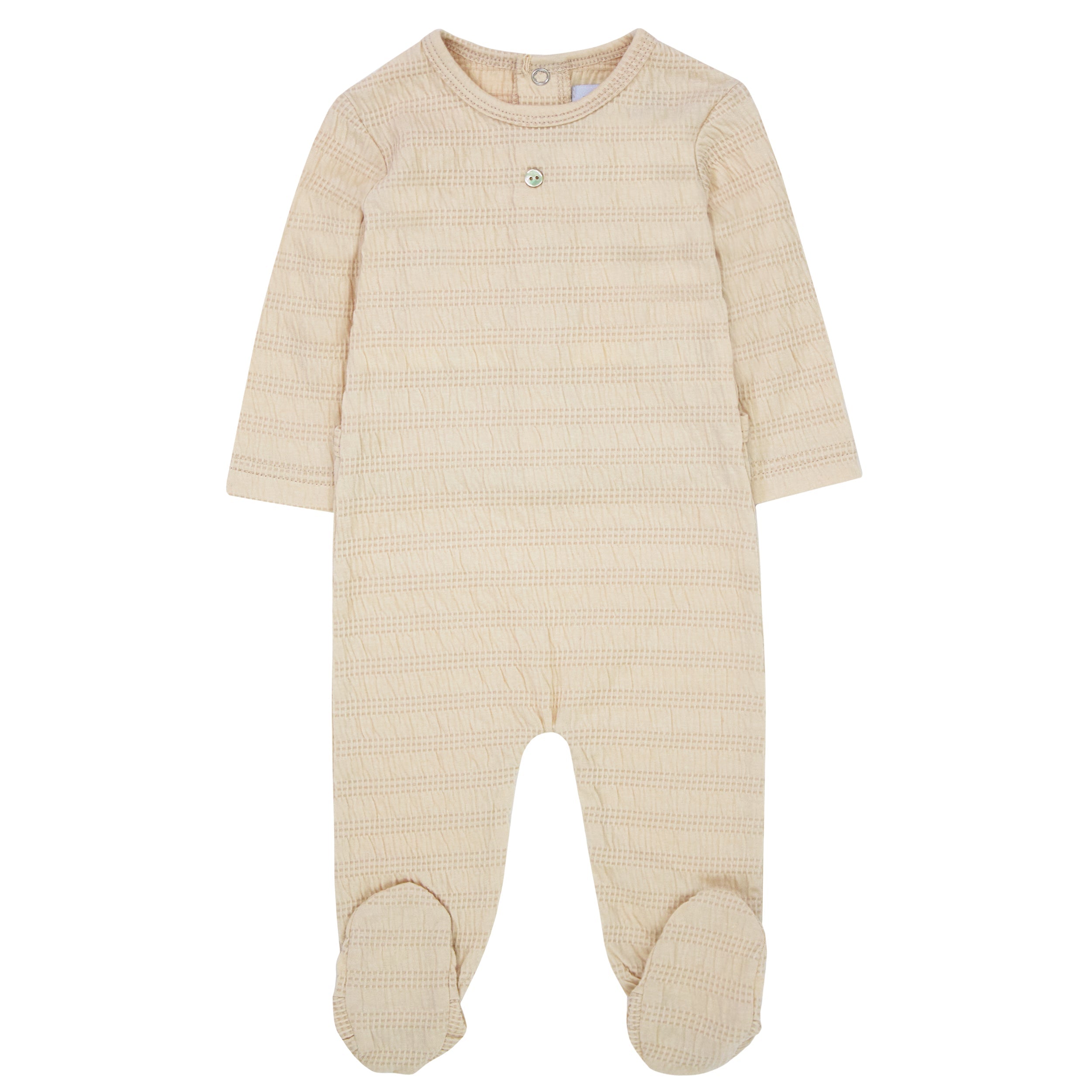 Kipp Baby Peach Textured Footie