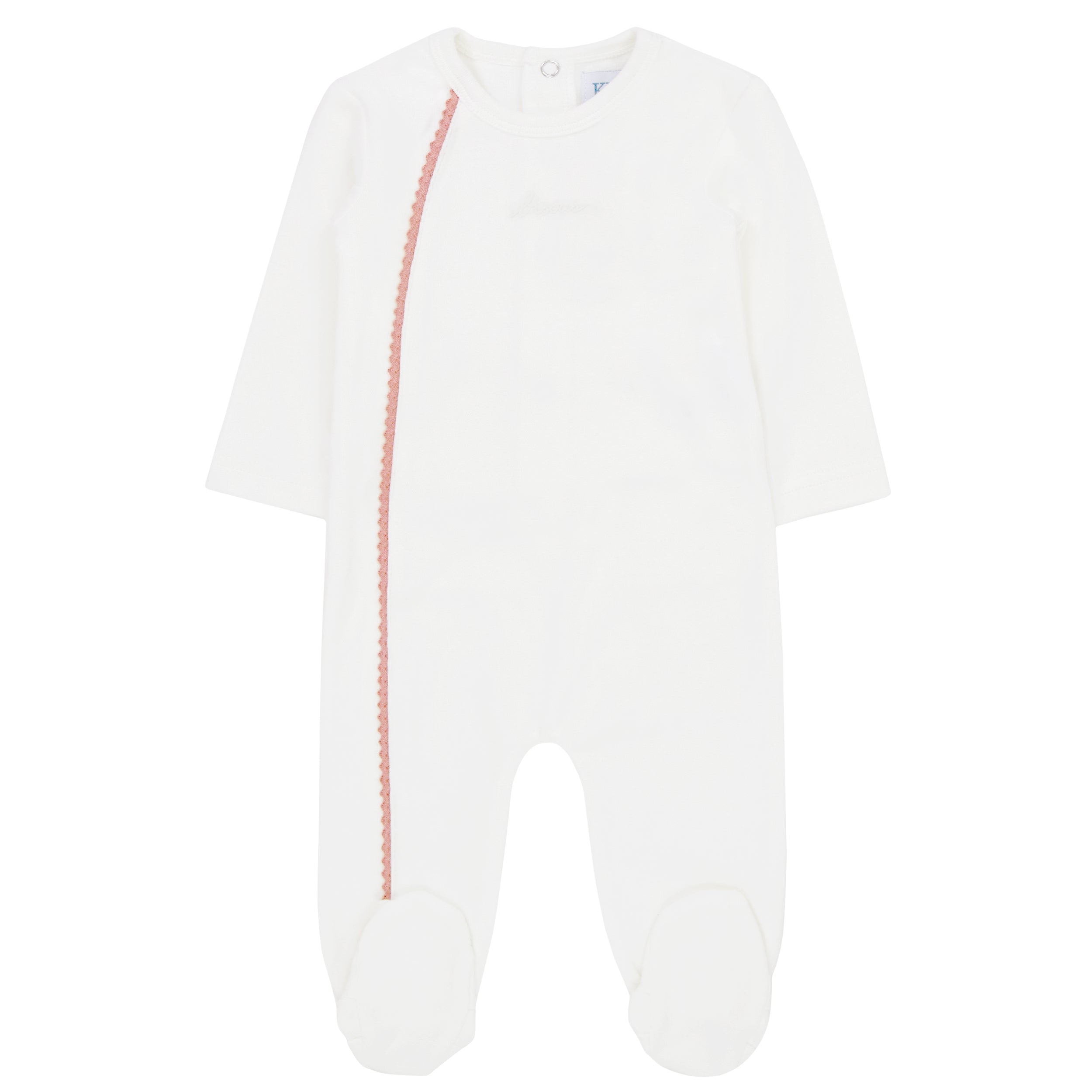 Kipp Baby Blush Scallop Footie