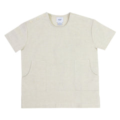 Kipp Stone Linen Button Top