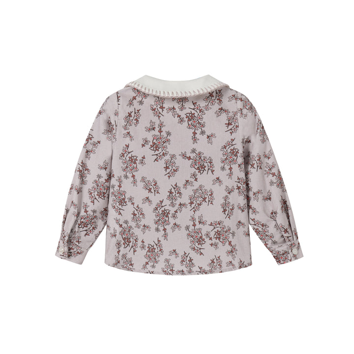 Nou Nelle Corduroy Floral Shirt