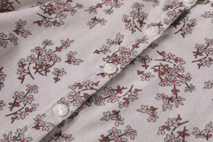 Nou Nelle Corduroy Floral Shirt