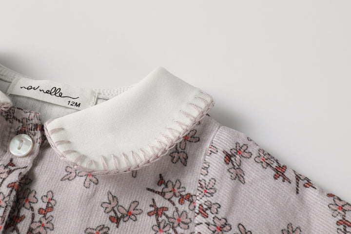 Nou Nelle Corduroy Floral Shirt