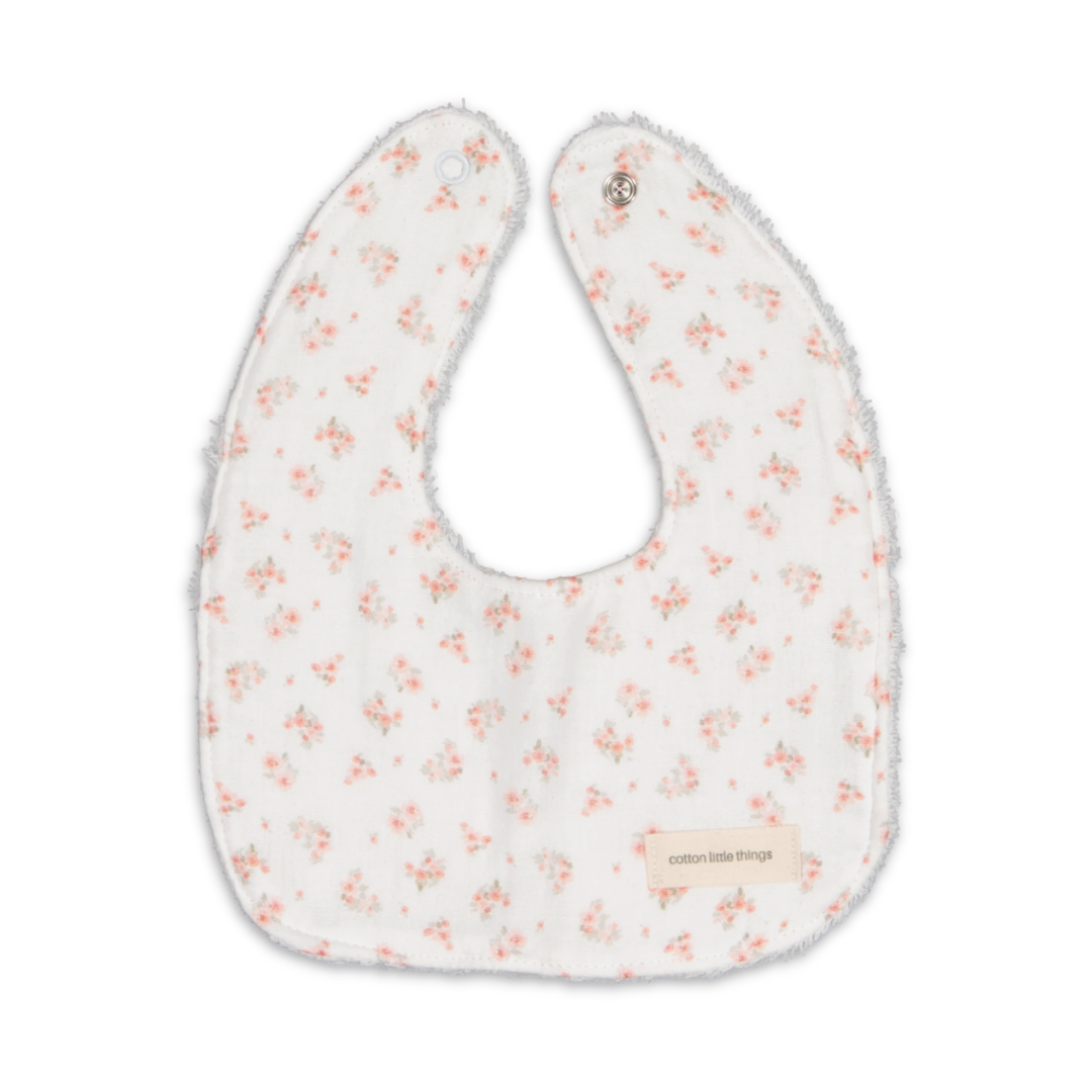 Cotton Little Things Printed Bib Soft Cotton Baby Feeding Bib All Over Print Design