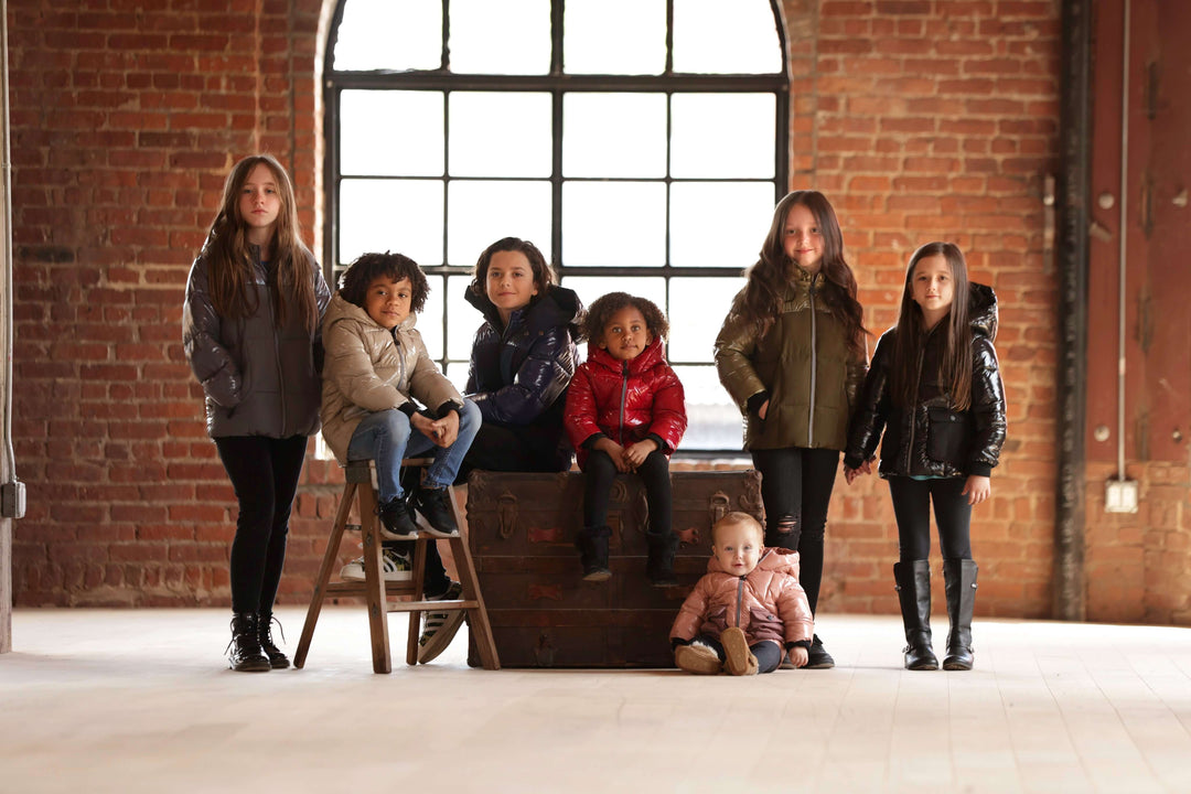 Cozy Coop Warm Winter Puffer Coat, Black