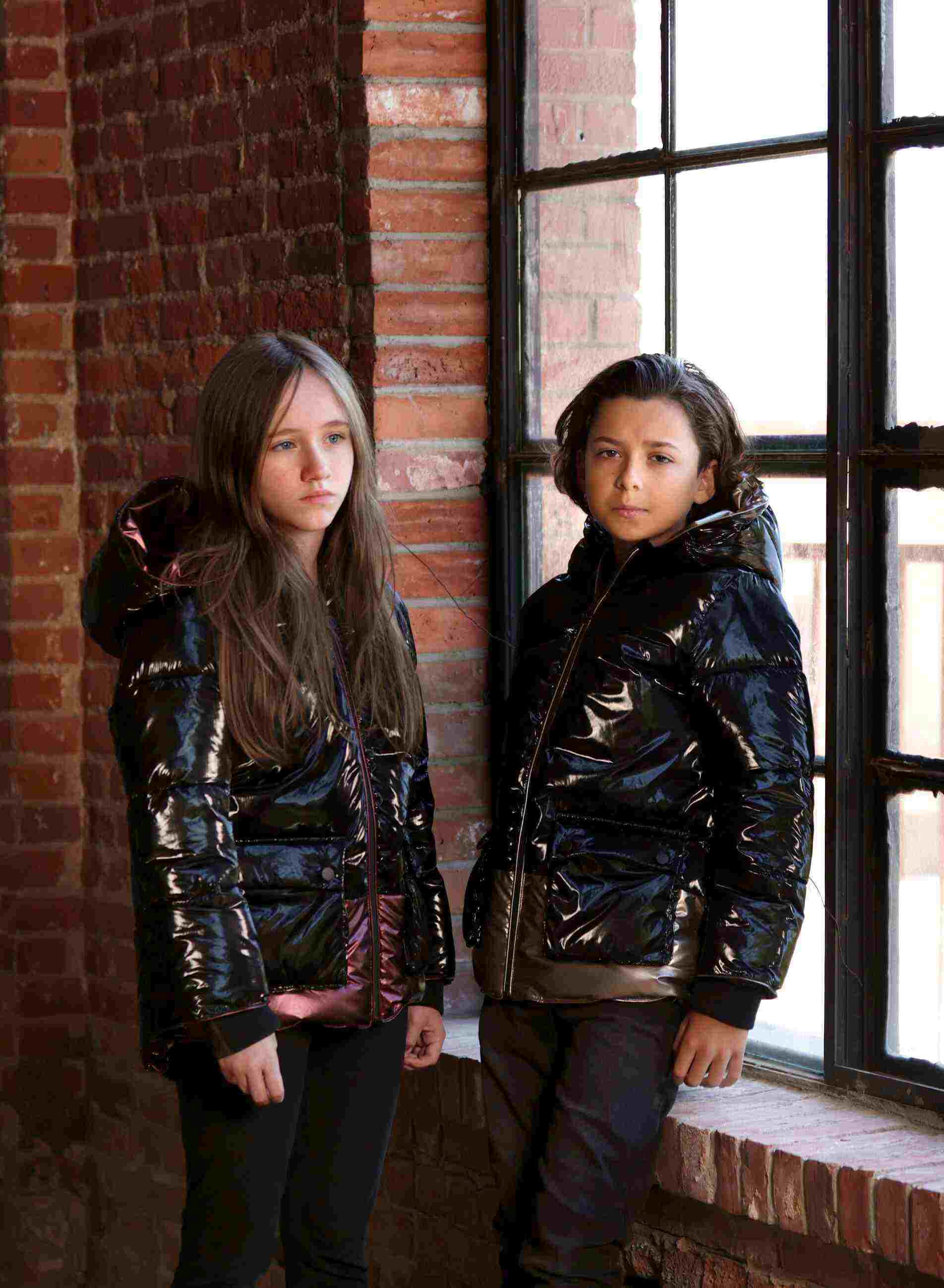 Cozy Coop Metallic Piping Jacket - Black/Oatmeal - Style# J-2360