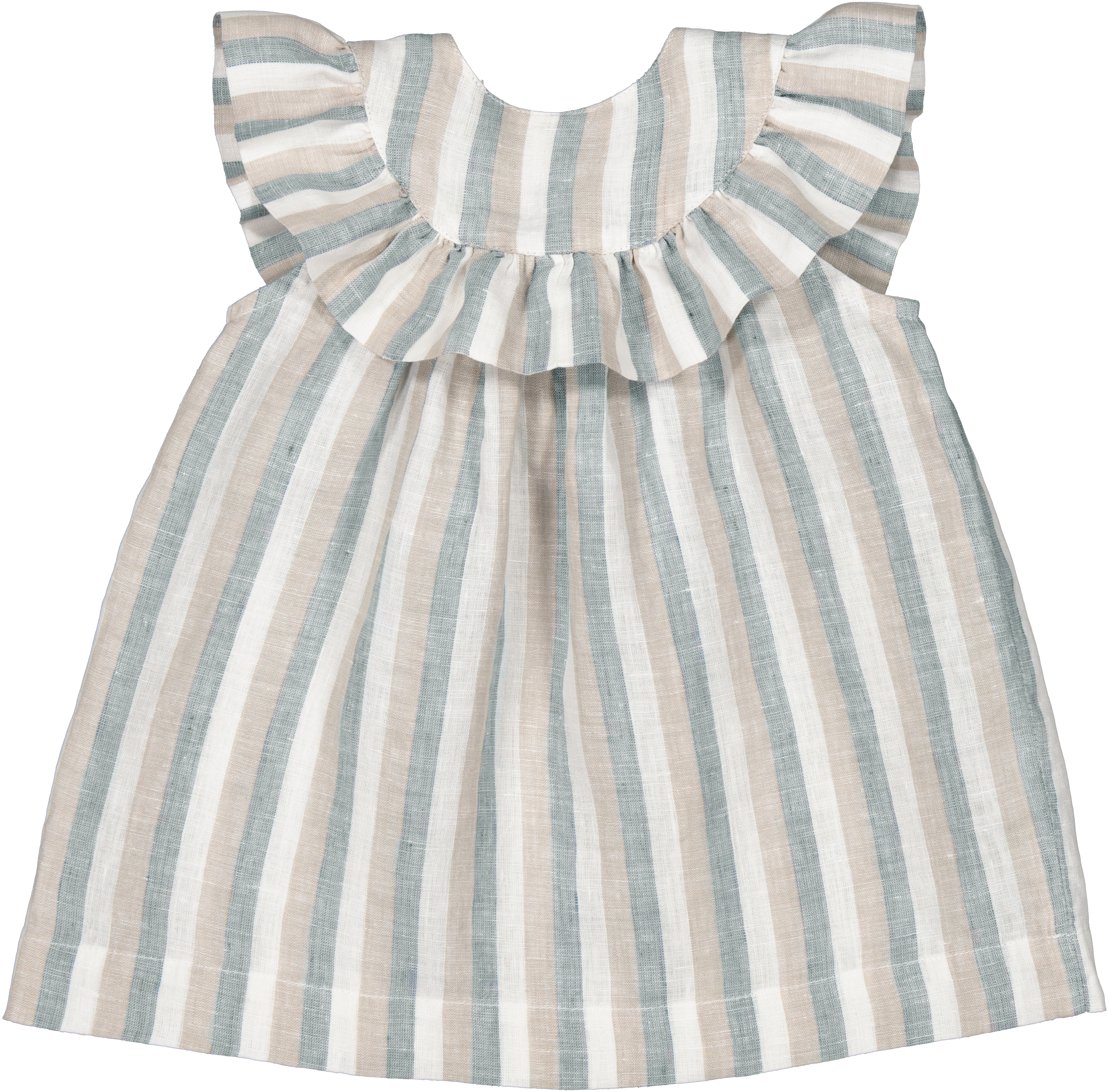 MarMar Dusty Blue Stripe Drussa Dress