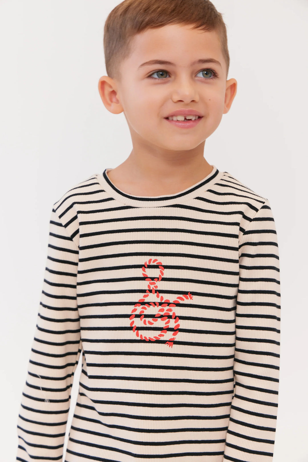 Crew Kids Red Stripe Lounge Set – Soft Cotton Comfort for Play & Relaxation