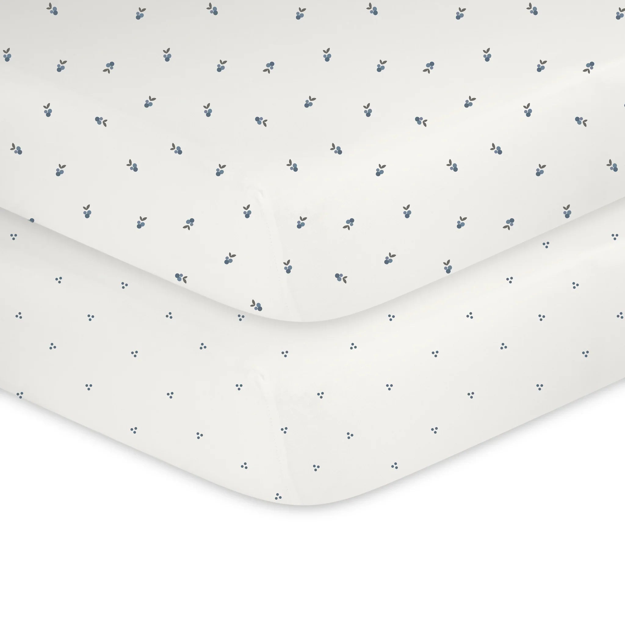 Ely's & Co 2 Pack Waterproof  Berries & Cluster Dot  Sheets