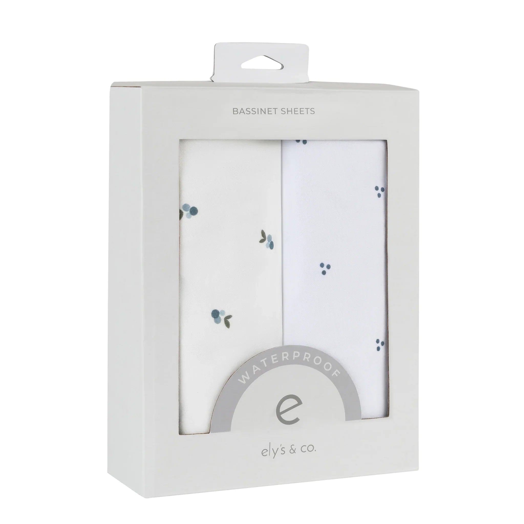 Ely's & Co 2 Pack Waterproof  Berries & Cluster Dot  Sheets