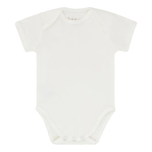 Ely's & Co 3 Pack Ribbed Short Sleeves Undershirt Ivory