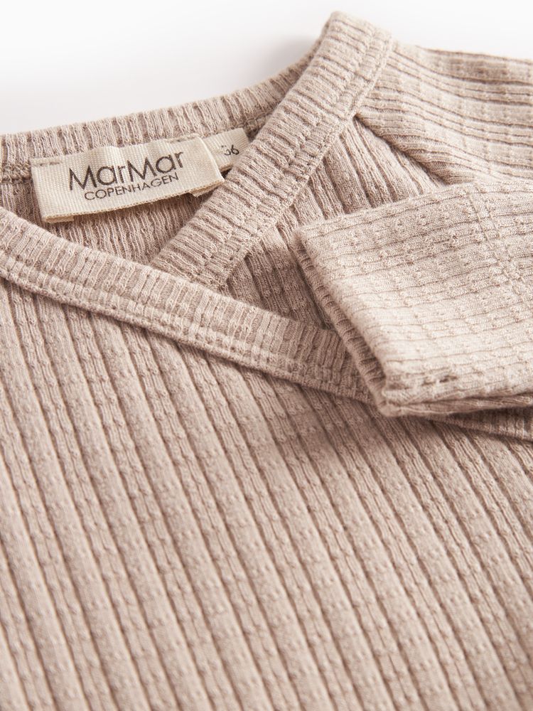 Organic Cotton Pointelle Newborn Footie by MarMar Copenhagen