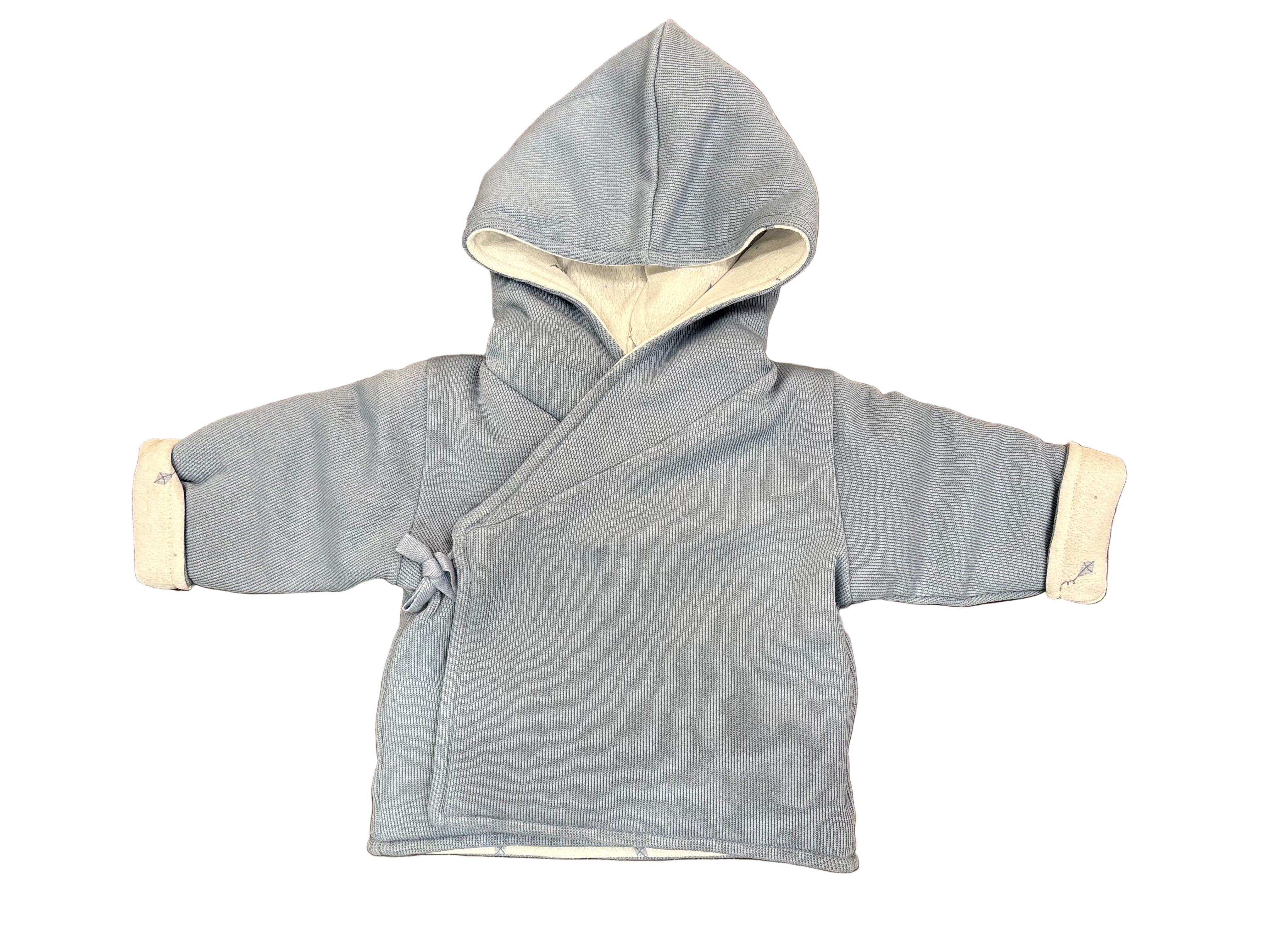 Coton Pompom Forever Blue Flying Kite Jacket + Beanie