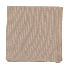 Mema Knits Oatmeal Pointelle Blanket