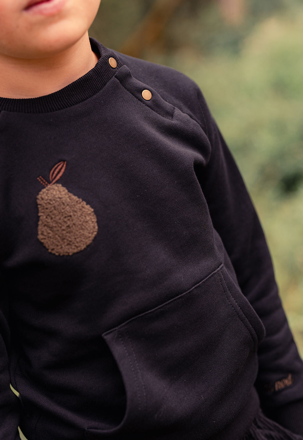 Mini Nod Black Pear Sweatshirt