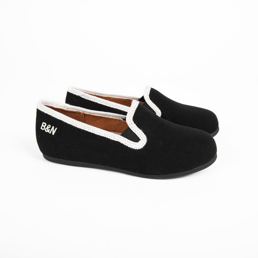Ba & Na Slippers - Black/White Ba & Na Slippers - Black/White