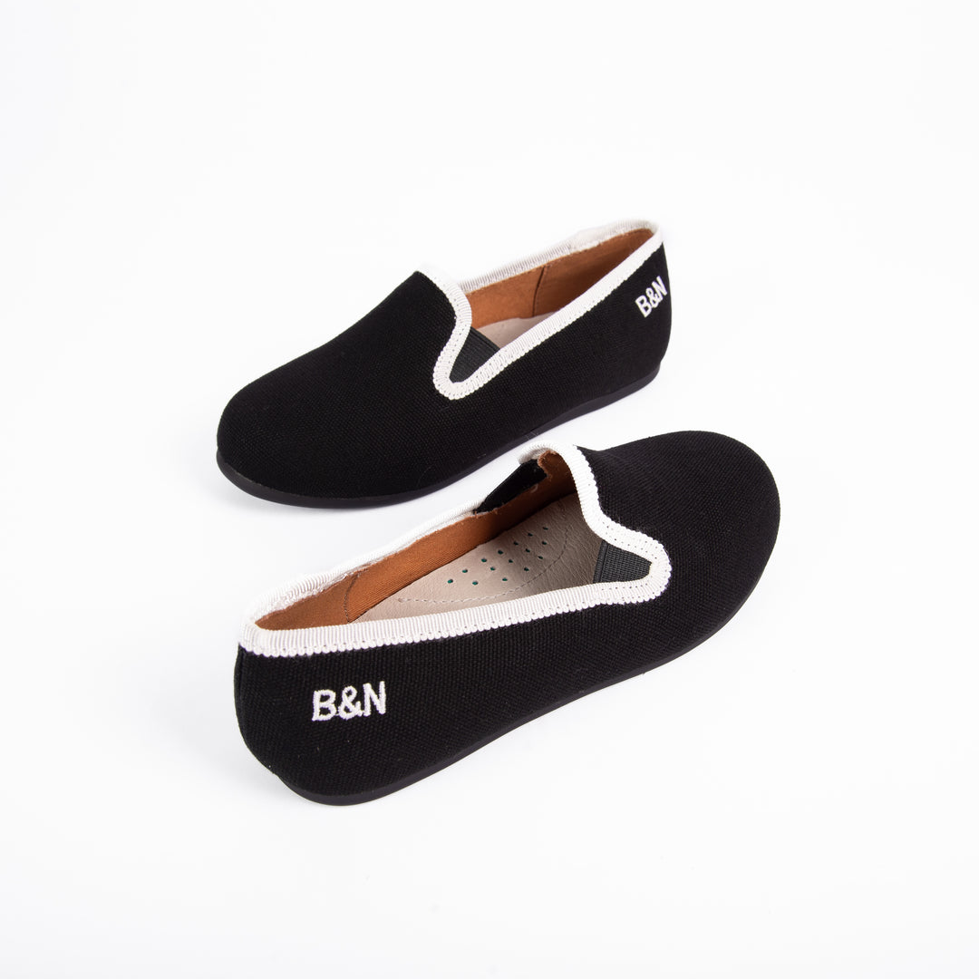 Ba & Na Slippers - Black/White Ba & Na Slippers - Black/White