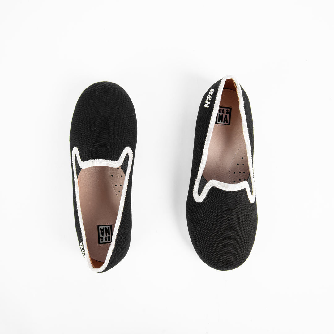 Ba & Na Slippers - Black/White Ba & Na Slippers - Black/White