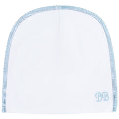 bandeau bebe dusty blue stitch modal beanie