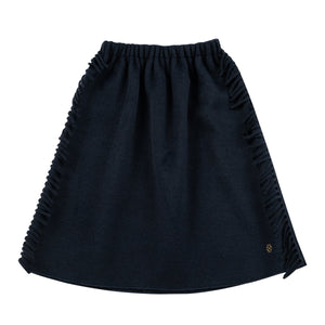 Cottier Navy Clio Skirt