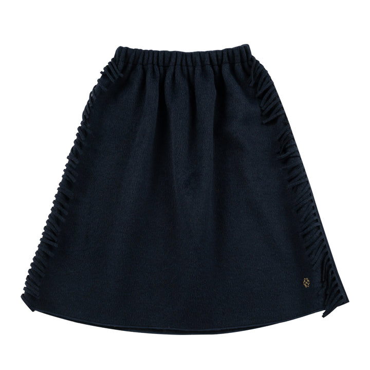 Cottier Navy Clio Skirt