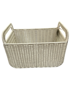 Wicker Storage with Handles