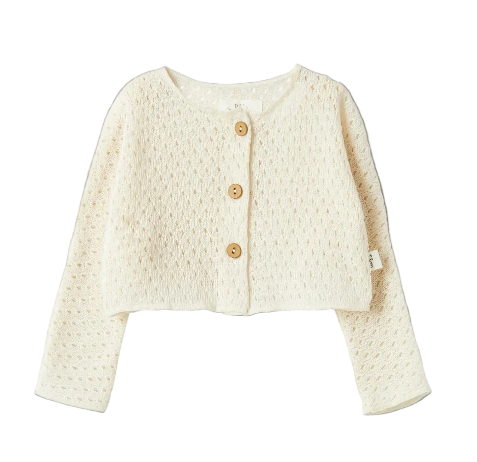 Teddy & Minou Elegant Cream Cardigan