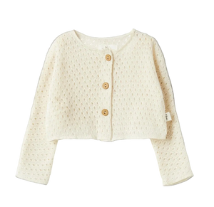 Teddy & Minou Elegant Cream Cardigan